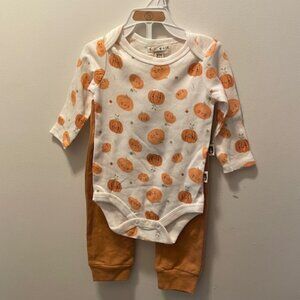 Rabbit + Bear Baby Pumpkin Outfit